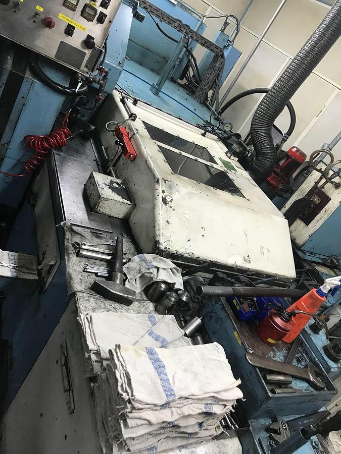 Gebraucht ASAHI OKUMA ORH-120 – 2 Matrizen / 3-Schlag Transfer-Mehrstufenpresse