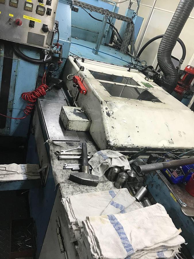 Gebraucht ASAHI OKUMA ORH-120 – 2 Matrizen / 3-Schlag Transfer-Mehrstufenpresse
