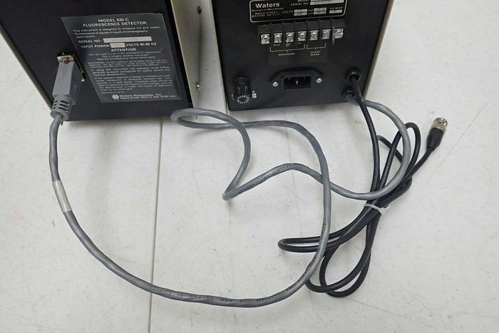 Used MILLIPORE Waters Model 420-C & M420-E Flourescence Detector