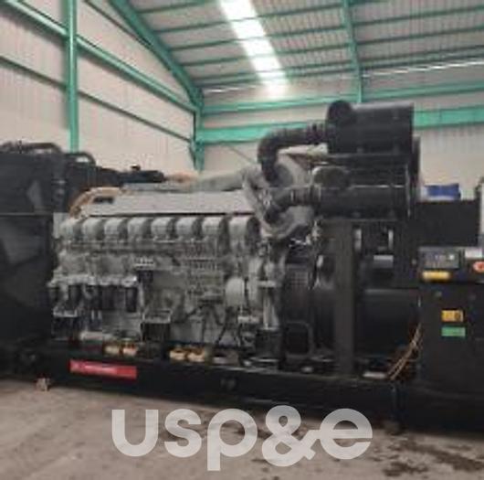 61 MW 2017 New Mitsubishi SR16-PTA Diesel Generator Set