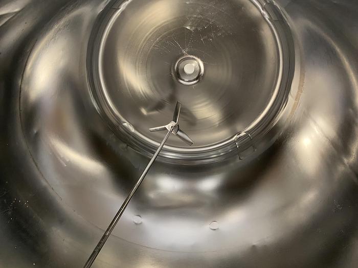 Used Precision  500 Liter Stainless Steel Mixing Tank w/ PharMix Agitator & Controller
