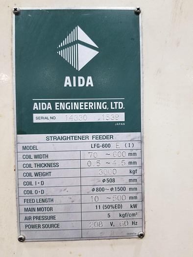 Used AIDA LFG-600 E (I)