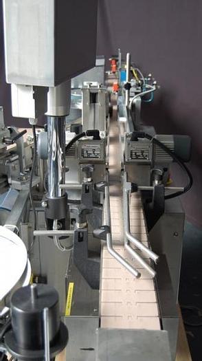 Used M 14775 E - Labeller NEWMAN 8FL for Cylindrical Objects