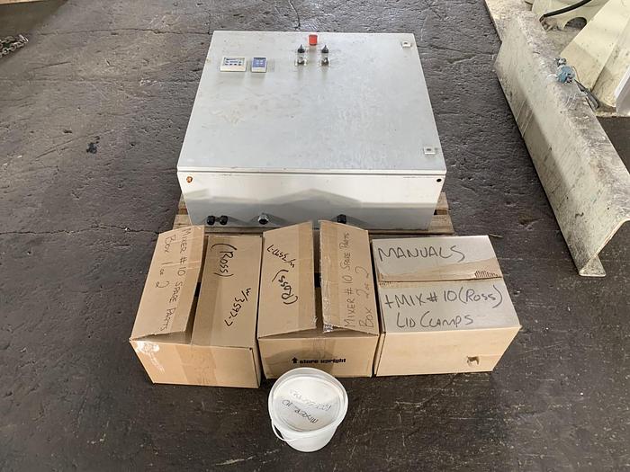 Used 200 GALLON ROSS MULTI-SHAFT MIXER - MODEL CDA-200 - S/S - VACUUM - JACKETED