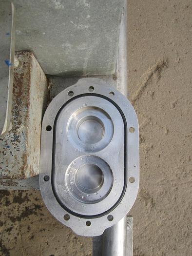 Used Pump, Positive, Waukesha, Mdl 010, S/st, 1/2 HP, 1" #S739485