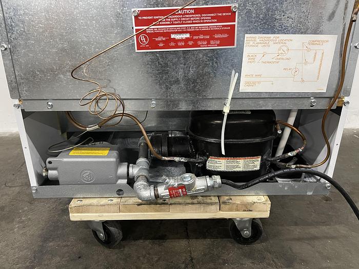 Used Marvel Scientific 6FAR Flammable Material Undercounter Refrigerator
