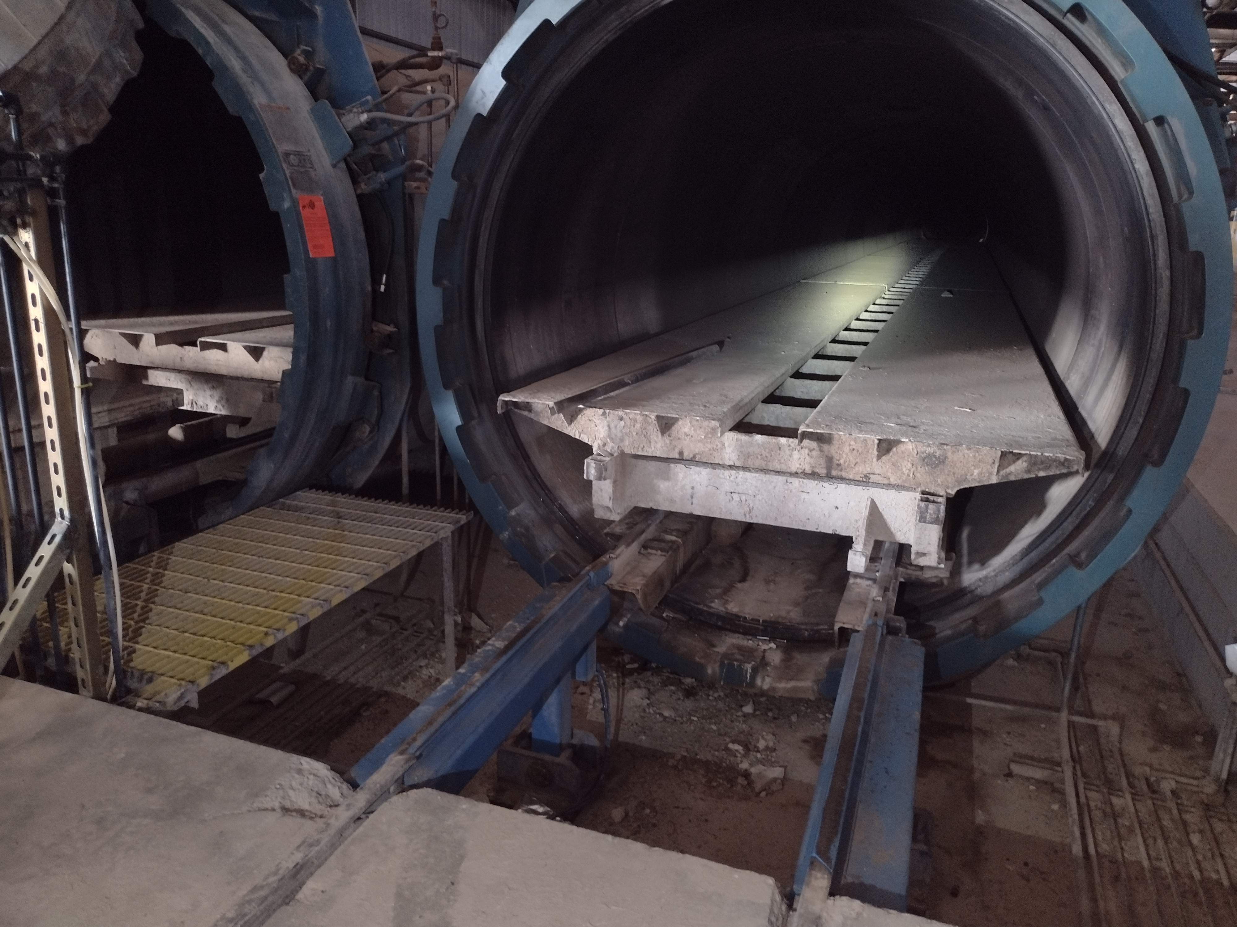 Used Hodge Autoclaves 82" I.D x 100' 200' 300' or 400' Long Excellent Condition