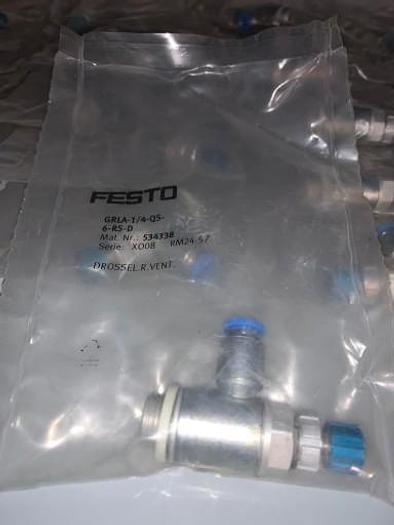 Long Check Valve GRLA-1/4-QS-6-RS-D 534338, Festo