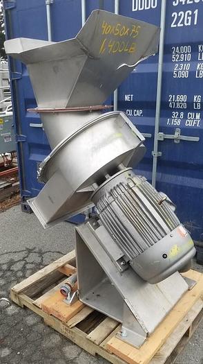Used Mill, Disintegrator, Rietz, Mdl RP-18-K-133, S/st, 50 HP, B #S743487