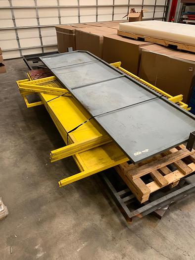 Used TEC WELD ROBOTIC DUAL TRUNION WELDING CELL WITH 2 FANUC ARCMATE 120iB'S