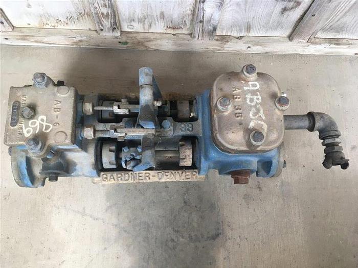 Used 0 Gardner Denver AB 33 2X3 Air Drive Duplex Pump