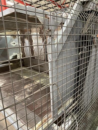 Used Box Tipper with Hydraulic Pack an Control Panel with guards and sensors