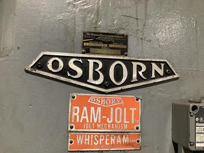 Used OSBORN 722RJW-A PINLIFT MOLDING MACHINE