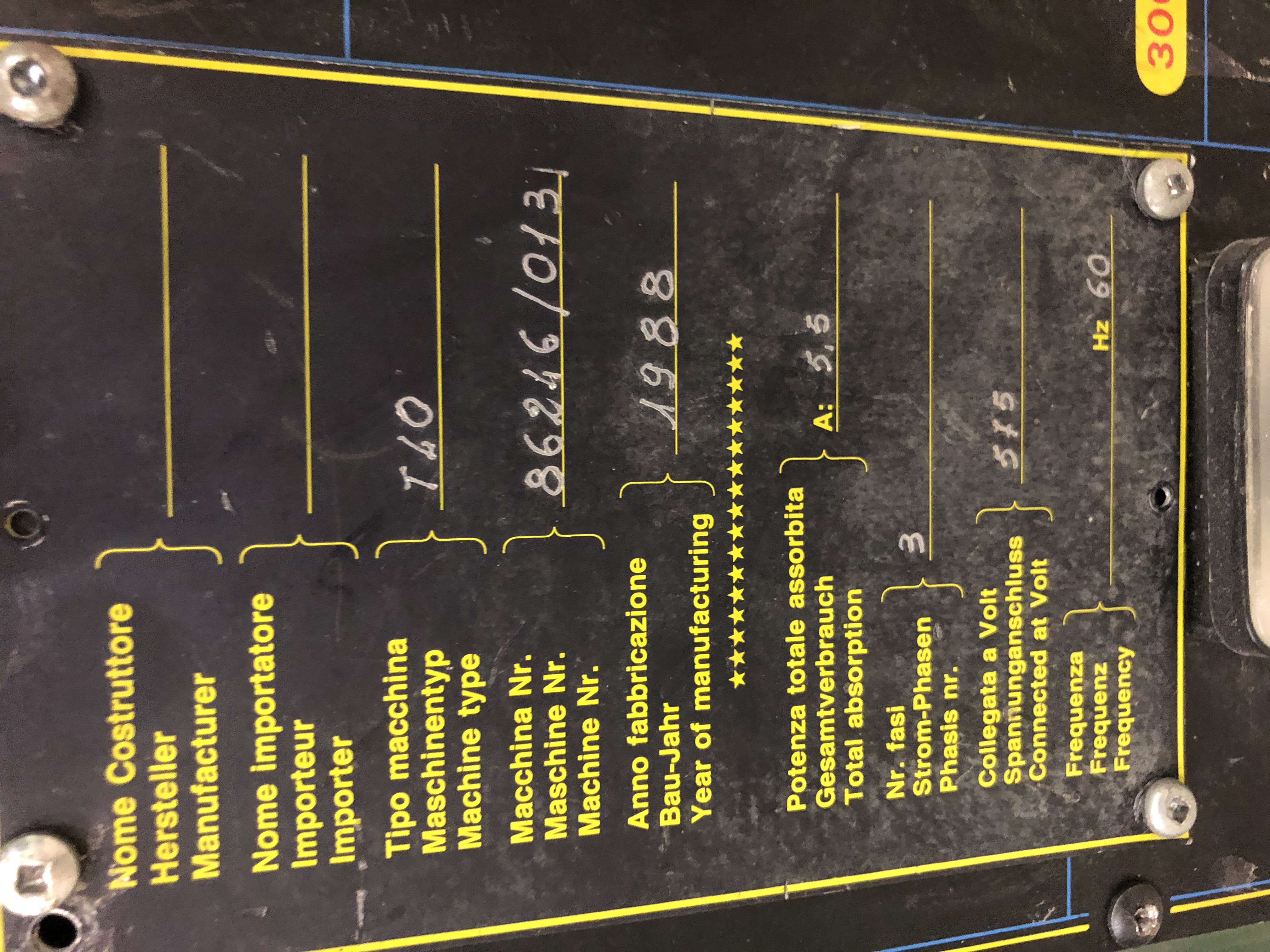 Used 1988 Steton T40