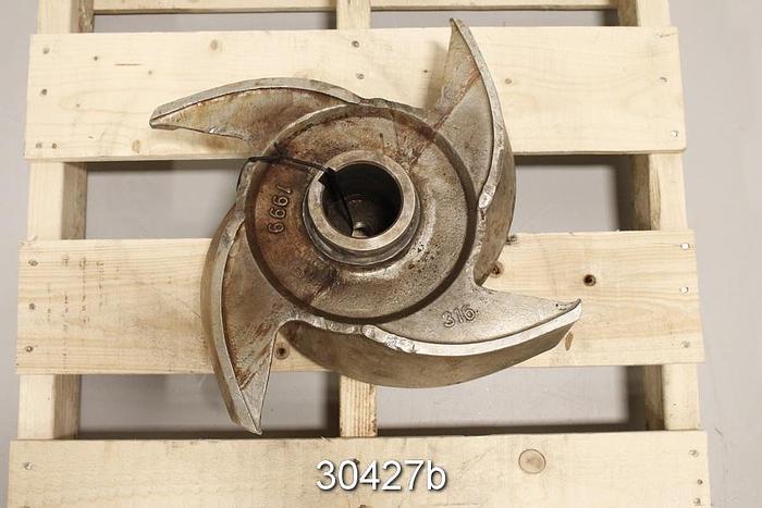Used Goulds 3175 4 Vane/18" Impeller #30427