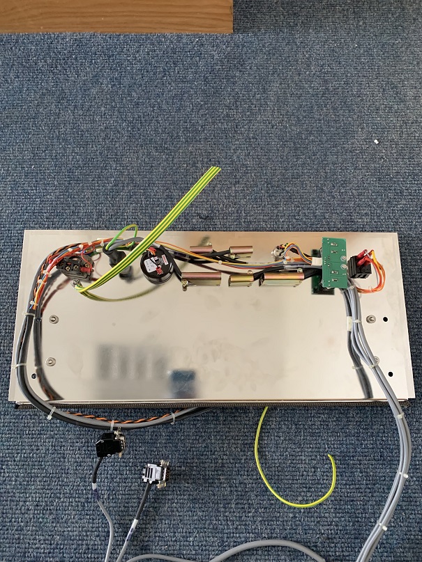 Used Biorad Q7 Front Control Panel w/ keys