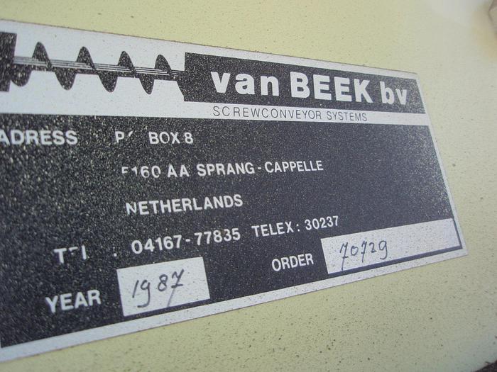 Used Mixer, Littleford, 5 CF, C/St, 15 HP, Van Beek, #S741382