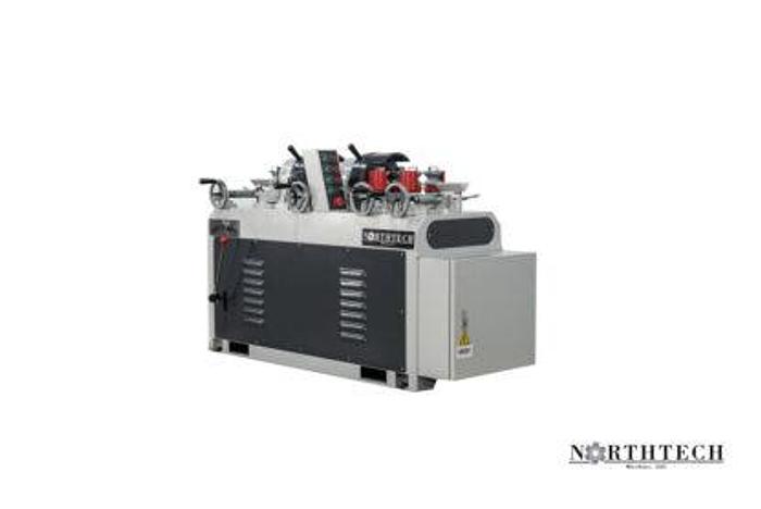 Northtech NT-RM60-2SS Round Rod Milling Machine Double Head