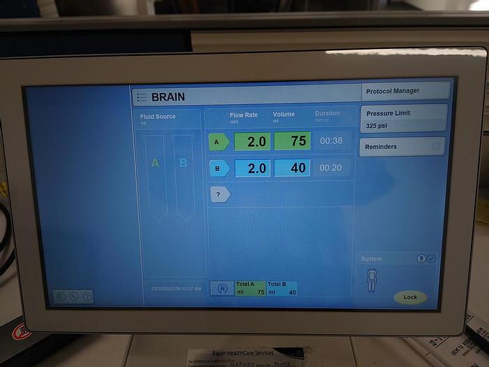 Refurbished 2019 Medrad Stellant Certegra