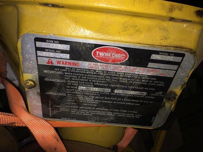 Used Twin Disc Complete Clutch - SP211HP3