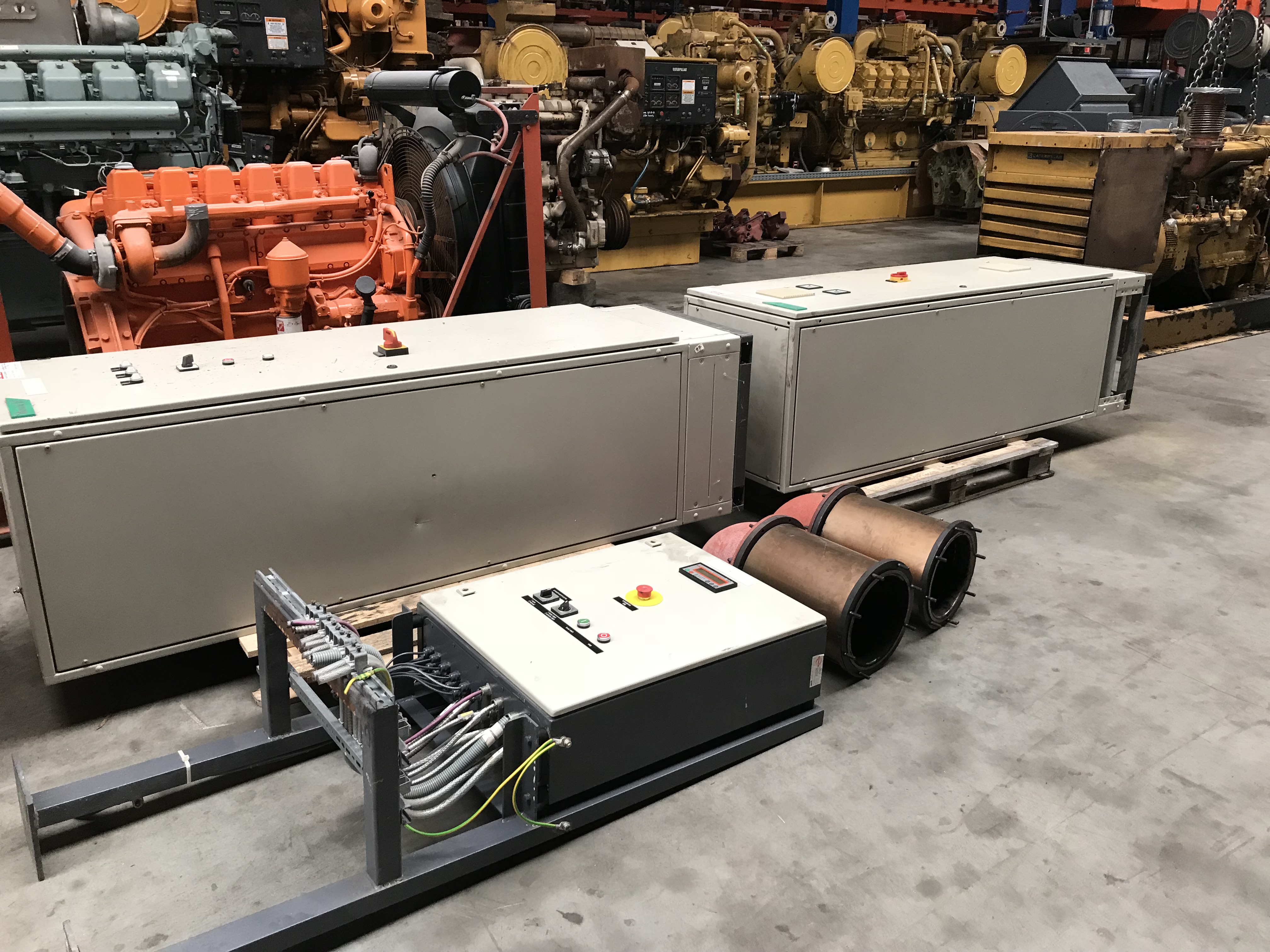 Used DEUTZ TBD 620-V12 / A.VAN KAICK – 1650 KVA GEN.SET