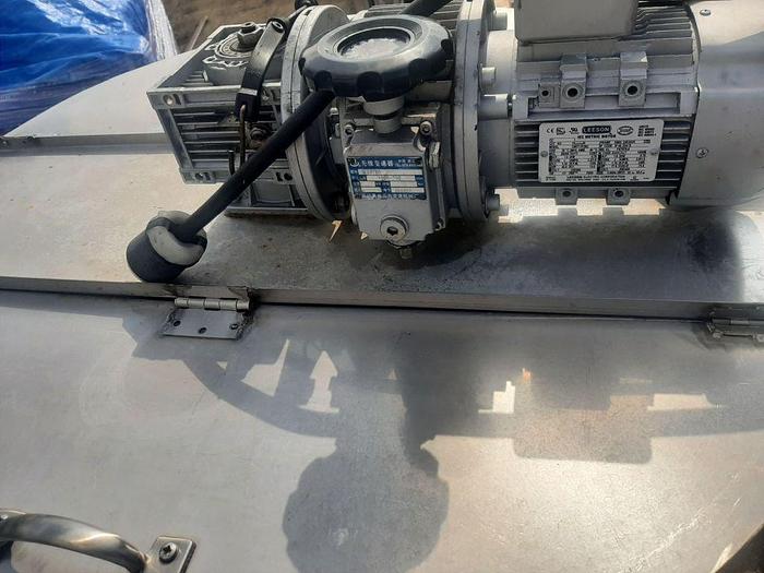 Used Tank, 260 Gallon, 304 Stainless Steel, Agitated, 1 HP #C744818