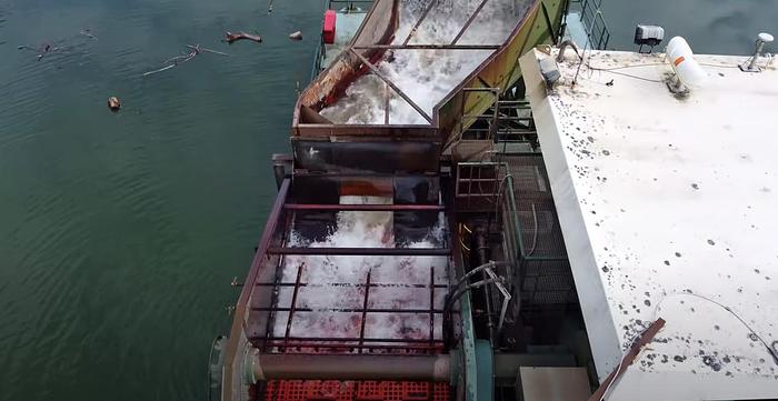 Used 1998 Bagema catamaran Suction excavator