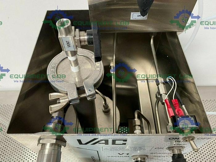 Used Vacuum Atmospheres Company Stainless Steel Solvent Purifier Recirculating System