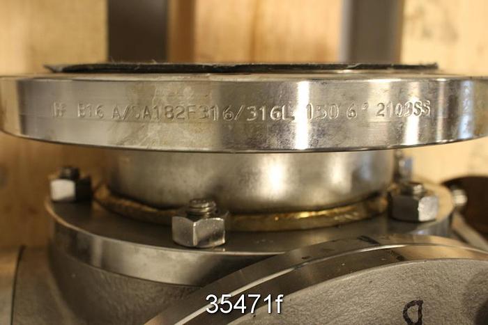 Used Trueline 6811 6" 4-Way Control Valve #35471