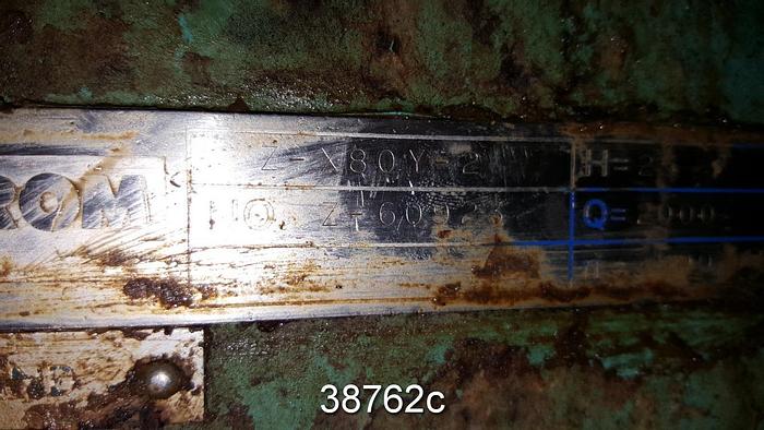 Used Sulzer Z-X 80 Y-2 Pump #38762