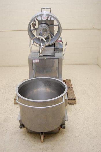 Used Fuerpla Vacuum Planetary Kneader/Mixer, 160 KG, (2) Trolleys & Rocasa Column lift, new 2004