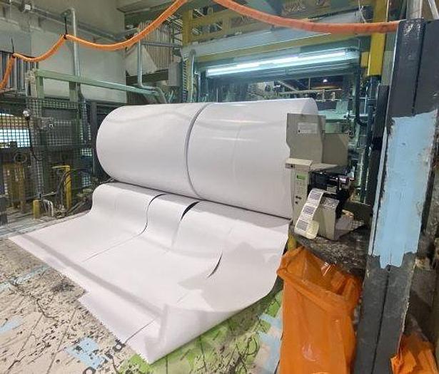 Used 135" (3450MM) VALMET WINDRUM TWO DRUM WINDER