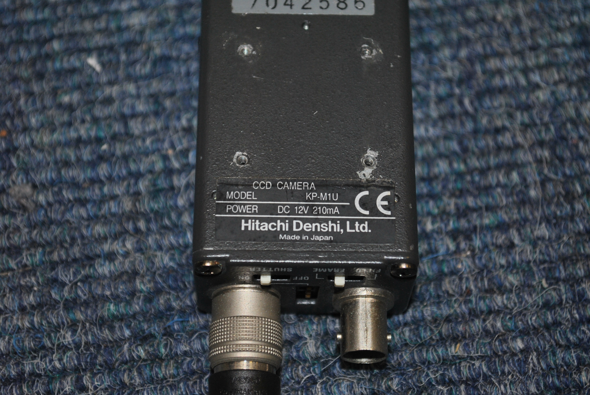 Used Hitachi Denshi ccd camera kp-m1u