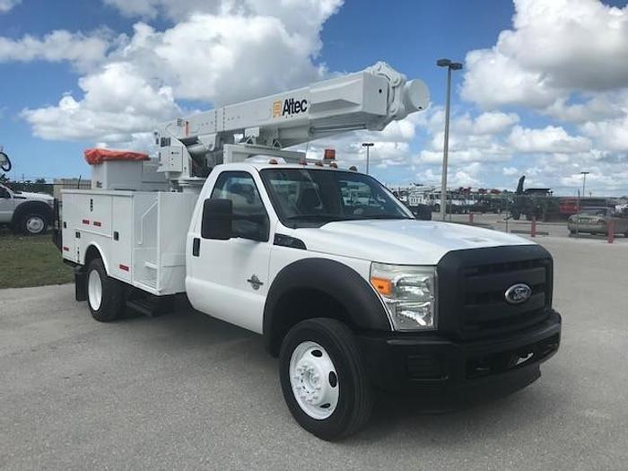 Used 2011 Ford F550 4x4 Altec L37-MH 42ft Bucket Truck - C38025
