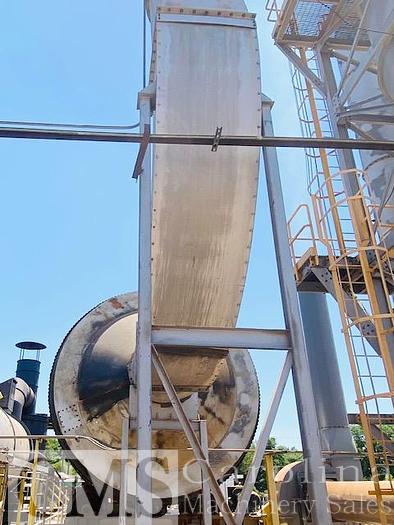 Used Player Design 12x50 Drum Dryer with Burner