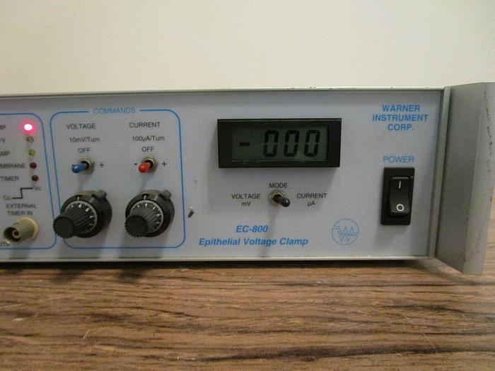 Used Warner Instruments EC-800 Epithelial Voltage Clamp