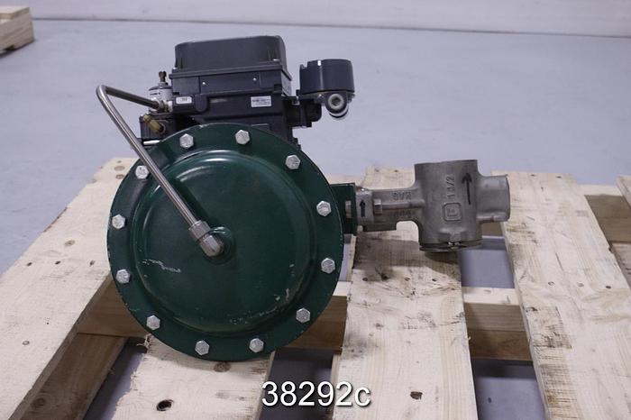 Used Fisher V200 1.5" Vee Ball Valve #38292