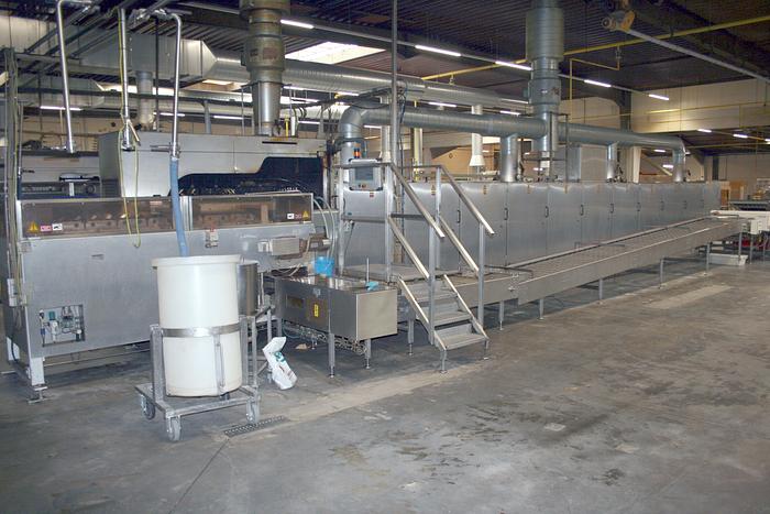 Used (4) Haas rolled wafer cone ovens