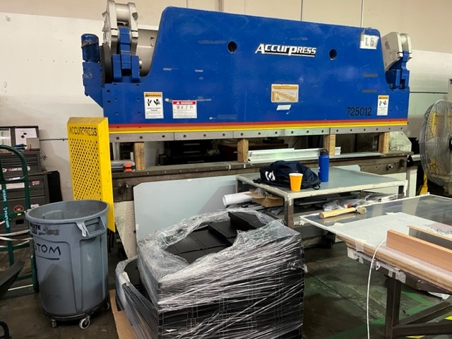 Used 2001 ACCURPRESS 725012 #6175