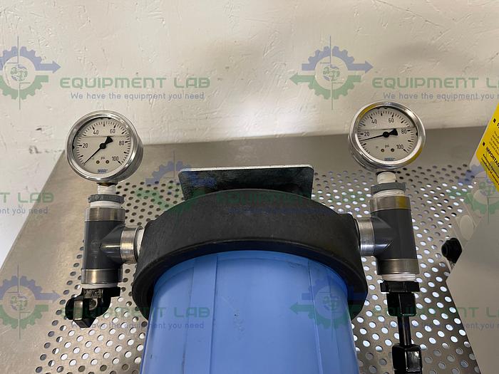 Used Elga  PR015BPM1 Purelab Prima 15 Water Purification System w/ 25L Elga LA611 Tank