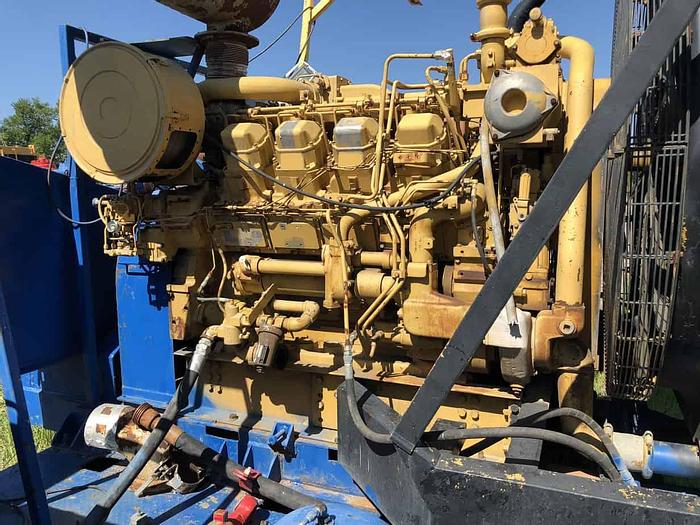 Used F-800 Continental Emsco Triplex powered by D-3508 CAT Conventional Belt Drive Skid Mounted