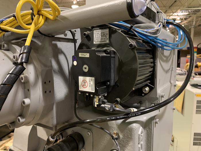 Used MOTOMAN UP50N (HP50) 50KG X 2046MM REACH 6 AXIS CNC ROBOT WITH NX100 CONTROL