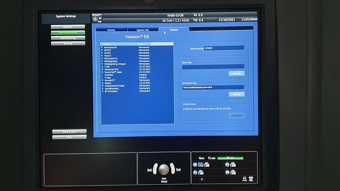 Gebraucht GE Voluson E8 Ultraschalgerät