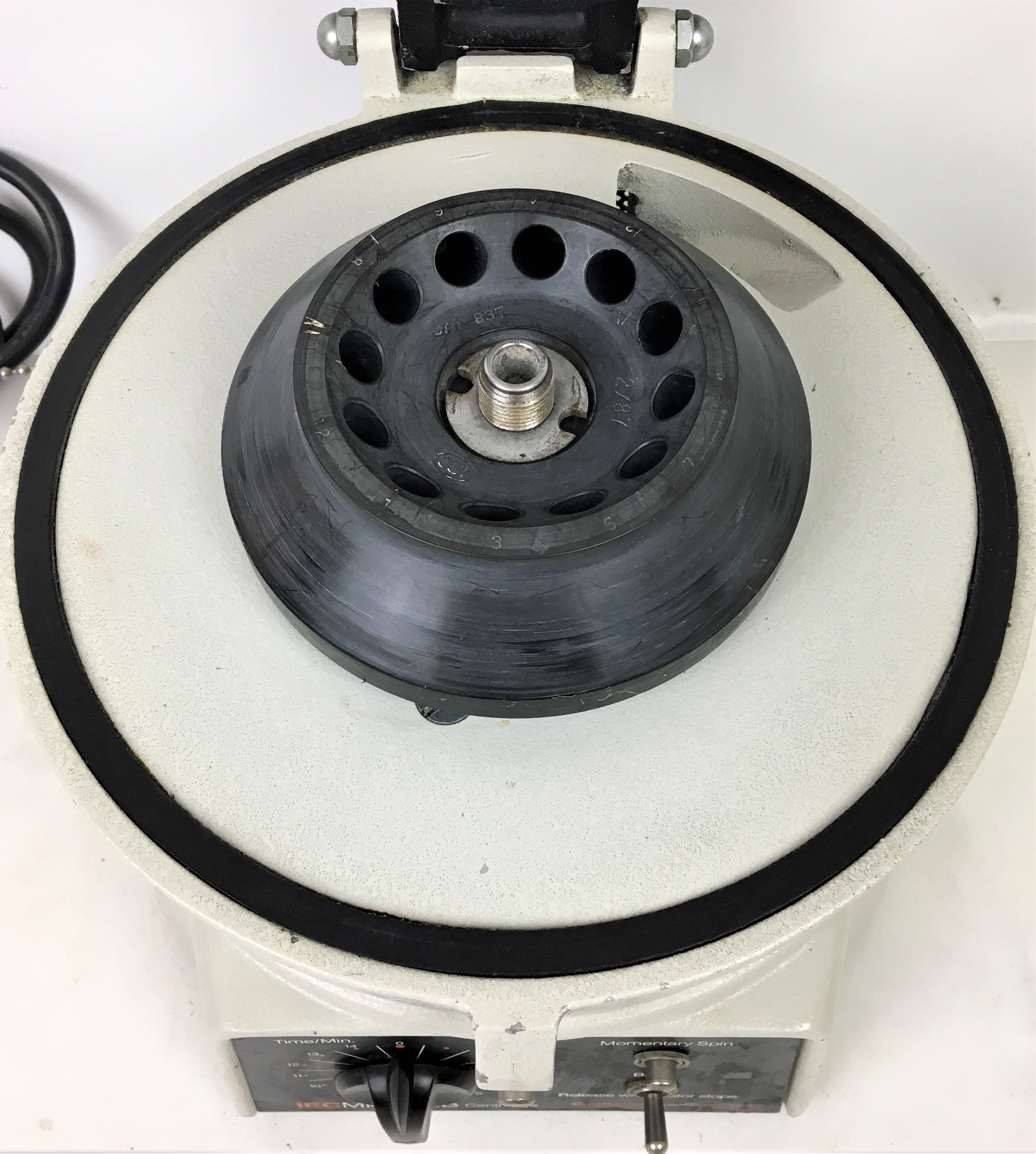 Used IEC Micro-MB Microcentrifuge with IEC 837 Rotor - 12 x 1.5 - 2mL
