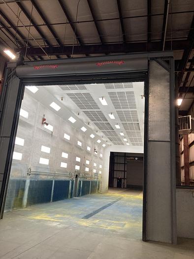 Used Used Production Systems  Inc.  Industrial Large Equipment Paint Booth