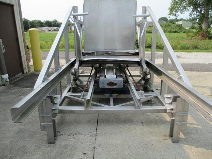 Used AMFEC Vat Dumper; Md#15C; Two-Stage; 9' Dump Height