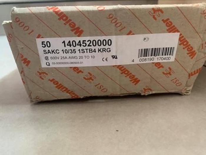 Weidmüller SAKC 10/35 1STB4 KRG - 26pcs