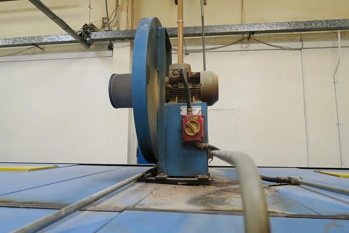 Used Steel Belt Tunnel Oven 1.1m wide x 24m baking