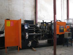 Used 250 Ton Rutil Injection molding Press RSO 1200/250 ; S/N 130/322