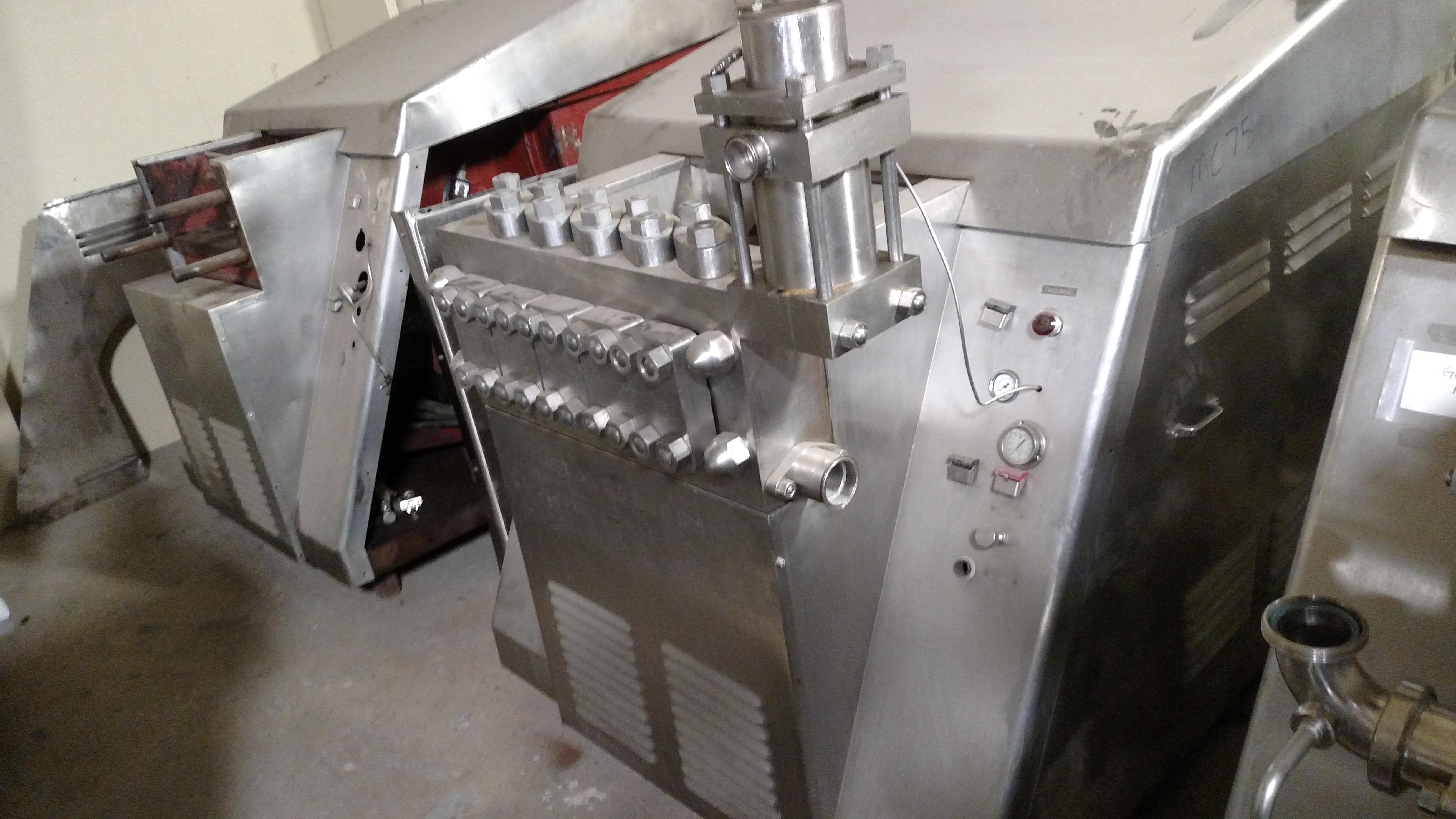 Reformado Manton Gaulin MC75-2TPS Homogenizer